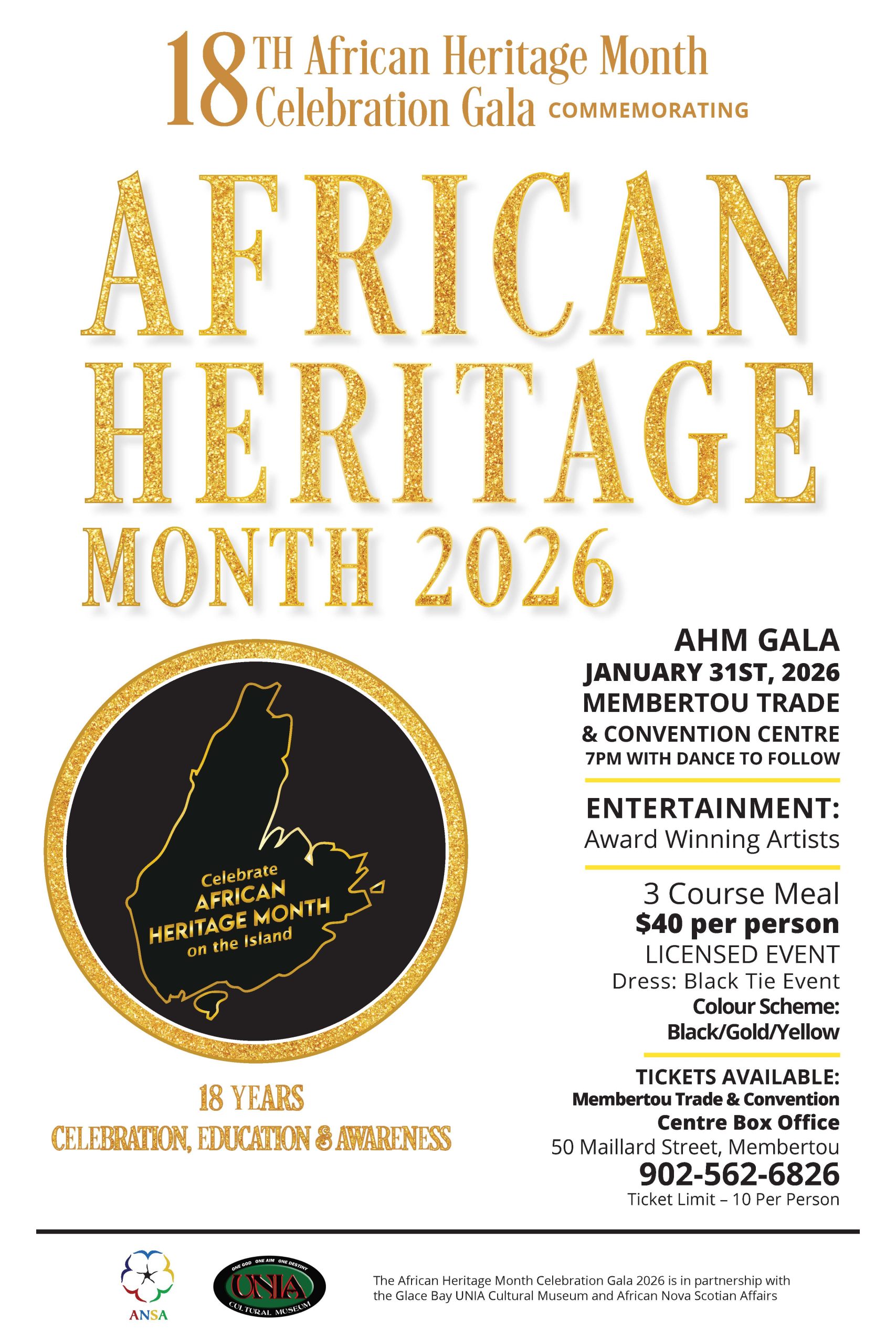 African Heritage Month 2026 Gala Poster Final